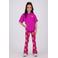 Vingino T-shirt met backprint fuchsia