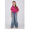 Vingino wide leg jeans medium blue denim
