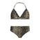 Vingino triangel bikini met panterprint bruin