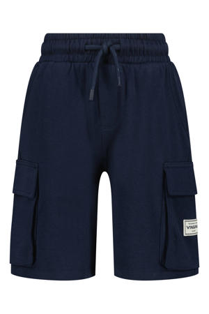 relaxed sweatshort donkerblauw