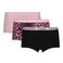 Vingino short - roze/zwart (set van 3)