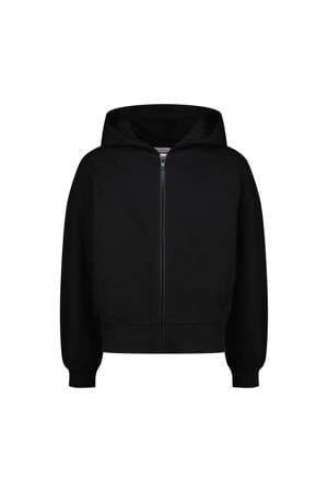 sweatvest zwart