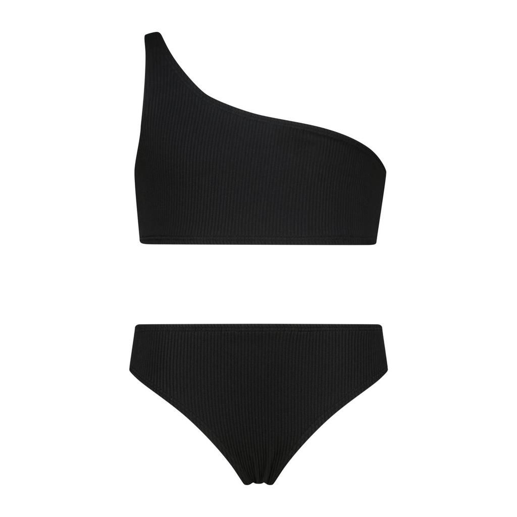 Vingino one shoulder bikini zwart