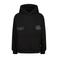 Vingino hoodie met backprint zwart
