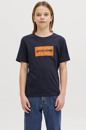 T-shirt donkerblauw