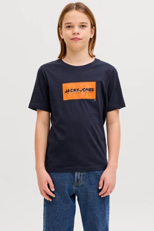 T-shirt donkerblauw