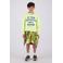 Vingino relaxed sweatshort geel