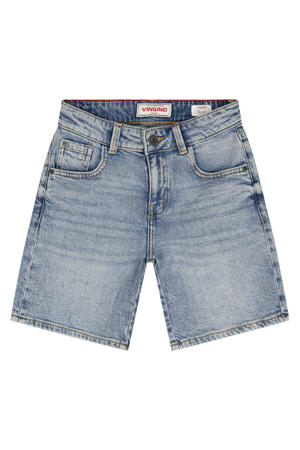 regular denim short medium blue denim