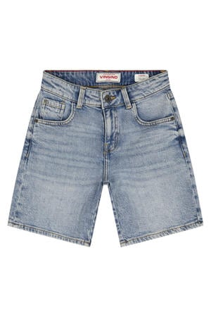 regular denim short medium blue denim