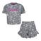 Vingino shortama blauw/wit