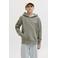 JACK & JONES JUNIOR hoodie met backprint grjsgroen