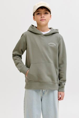 JACK & JONES Jongens Kam Varsity Branding Hoodie Canteen JACK & JONES Jongens Kam Varsity Branding Hoodie Canteen