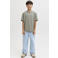 JACK & JONES JUNIOR T-shirt met backprint grijsgroen