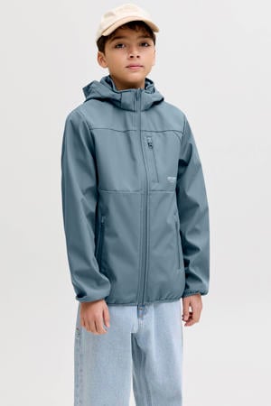 softshell jas blauw