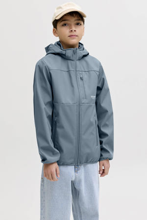 softshell jas blauw