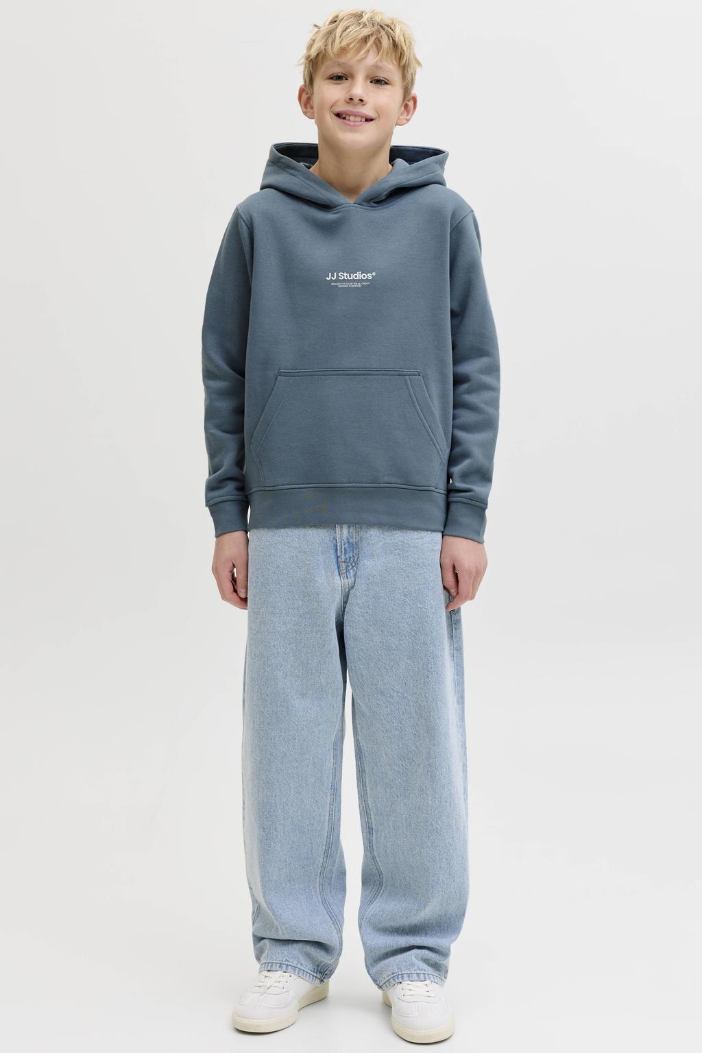 JACK & JONES JUNIOR hoodie blauw
