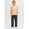 JACK & JONES JUNIOR wide leg casual broek grijs