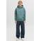 JACK & JONES JUNIOR hoodie zeegroen
