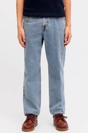 regular waist regular fit jeans medium blue denim