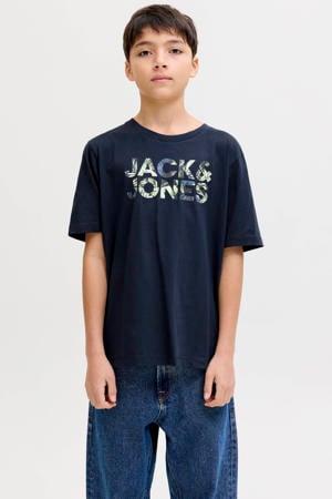 T-shirt donkerblauw