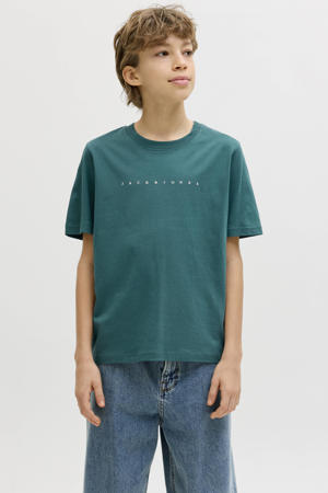 T-shirt donkergroen