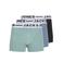 JACK & JONES JUNIOR boxershort - mintgroen (set van 3)