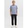 JACK & JONES JUNIOR regular casual broek zwart