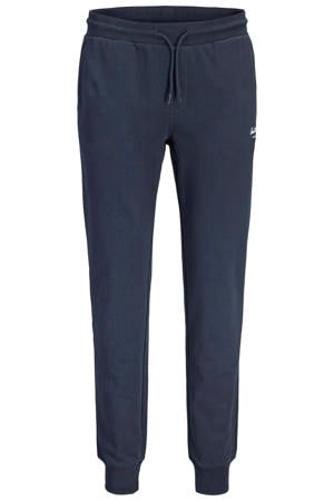regular casual broek donkerblauw