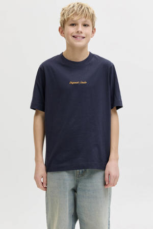 Jack & Jones Junior JJECORP LOGO TEE SS CREW NE 2PK NOOS JNR - T-shirt Print - Navy Blazer Jan24g0bv K11
