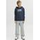 JACK & JONES JUNIOR hoodie donkerblauw