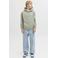 JACK & JONES JUNIOR hoodie met backprint lichtgroen