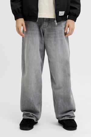 JJIDAVE JJORIGINAL wide leg jeans black denim