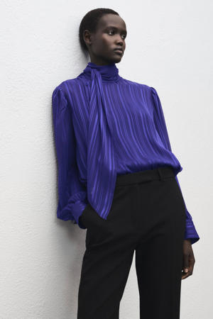 gestreepte blouse blauw