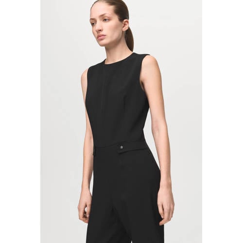 Mango jumpsuit zwart afbeelding