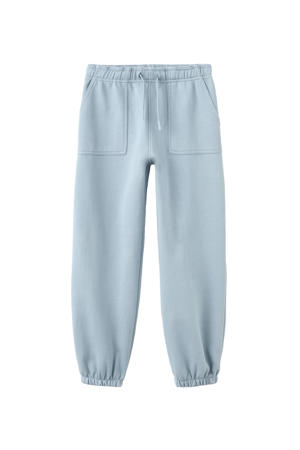 loose casual broek lichtblauw