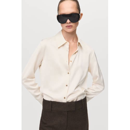 Mango satijnen blouse afbeelding