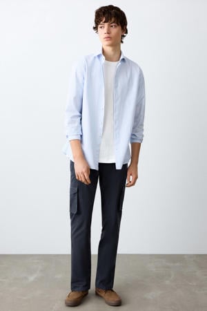 casual broek marineblauw