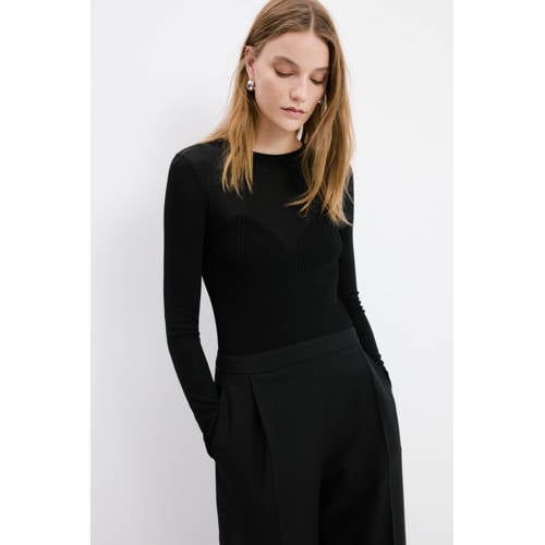 Mango jumpsuit zwart afbeelding