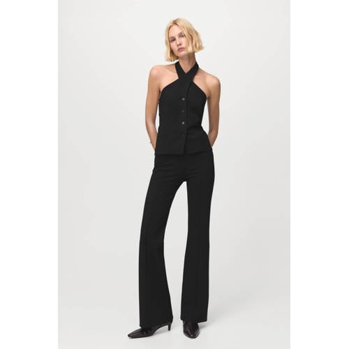 Mango gilet zwart afbeelding