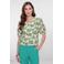 Geisha top groen
