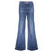 Geisha flared jeans dark blue denim