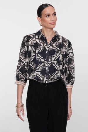 blouse zwart