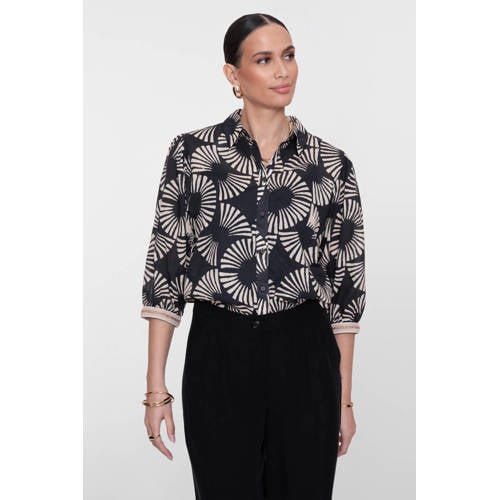 Geisha blouse zwart afbeelding