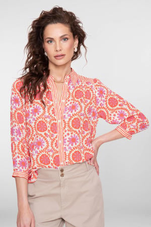 blouse oranje
