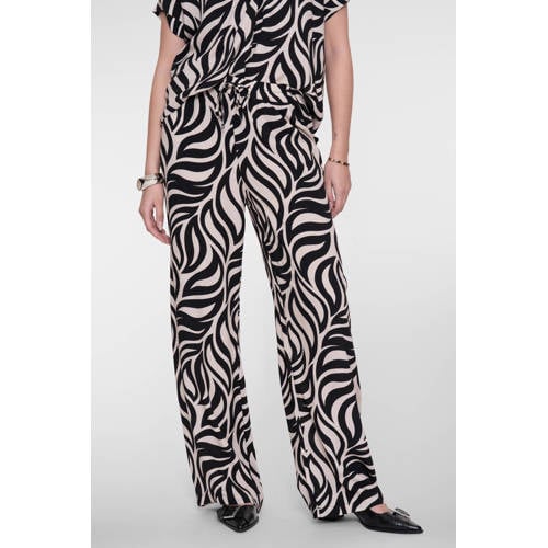 Geisha regular waist casual broek zwart afbeelding