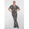 Geisha regular waist casual broek zwart