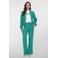 Geisha straight high waist broek groen