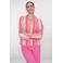 Geisha gestreepte blouse roze