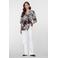 Geisha blouse bruin
