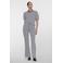 Geisha high waist flared broek donkerblauw